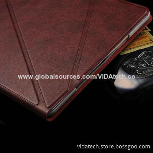 Folio Leather Case for iPad 5 and iPad Air